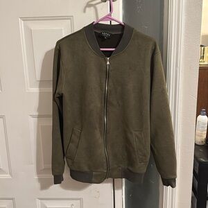 Never worn. Men’s bomber jacket.
